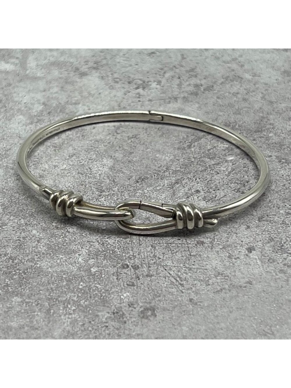 Tiffany & Co Paloma Picasso Knot Hinge Bangle Bracelet